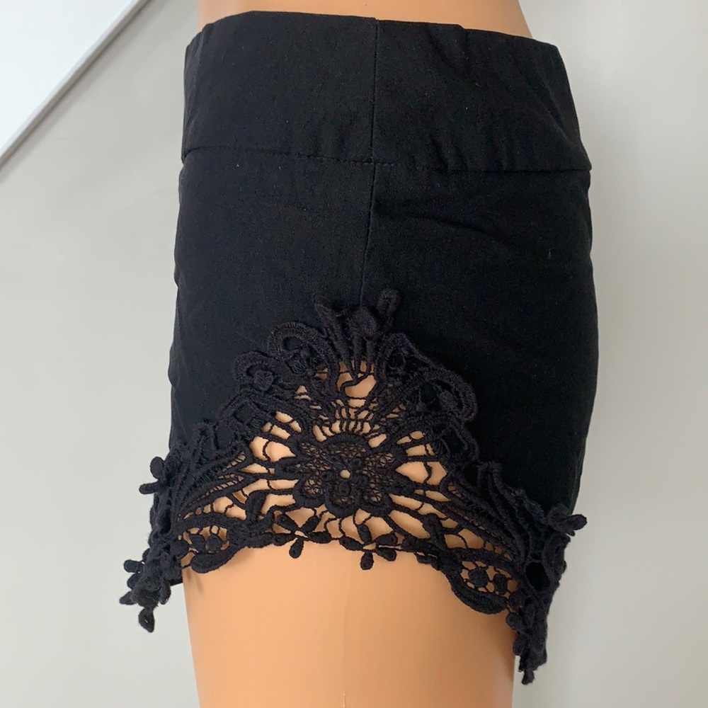 Black shorts